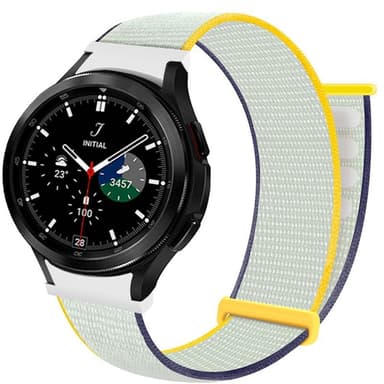 Nylon Armband No-Gap Samsung Galaxy Watch 4 Classic (42mm) - Sea Salt