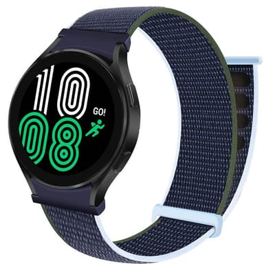 Nylon Armband No-Gap Samsung Galaxy Watch 4 (44mm) - Abyss