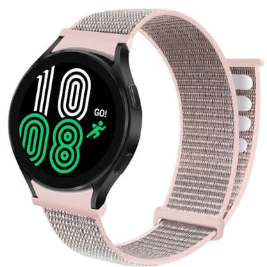 Nylon Armband No-Gap Samsung Galaxy Watch 4 (40mm) - Pink Sand