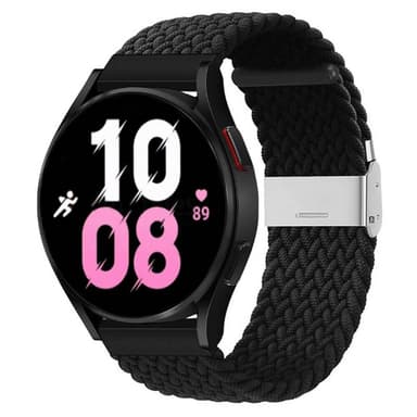 Flätat Elastiskt Armband Samsung Galaxy Watch 5 (40mm) - Svart