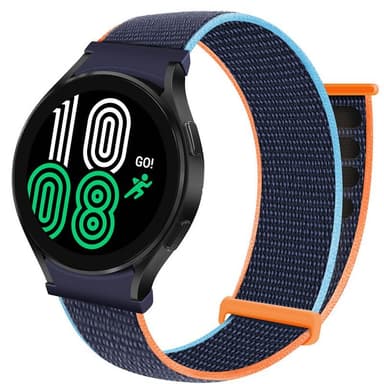 Nylon Armband No-Gap Samsung Galaxy Watch 4 (44mm) - Deep Navy