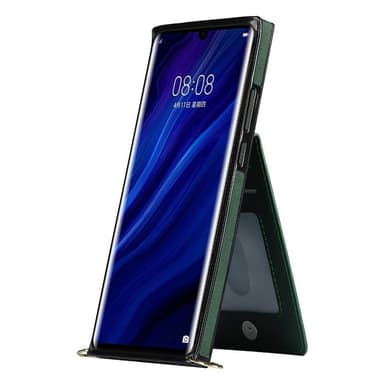 Zipper necklace case Huawei Mate 20 Lite - Grön