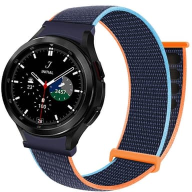 Nylon Armband No-Gap Samsung Galaxy Watch 4 Classic (42mm) - Deep Navy