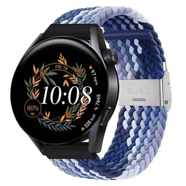 Flätat Elastiskt Armband Huawei Watch GT3 (42mm) - Gradient blue