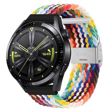 Flätat Elastiskt Armband Huawei Watch GT3 (46mm) - Pride Edition