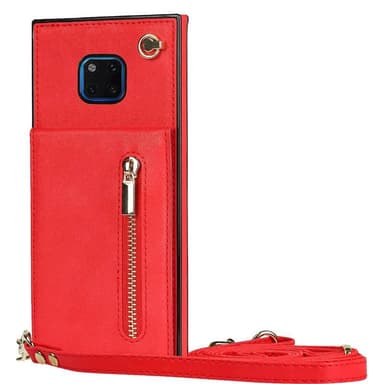 Zipper necklace case Huawei Mate 20 Pro - Röd