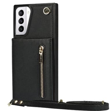 Zipper necklace case Samsung Galaxy S21 Plus - Svart