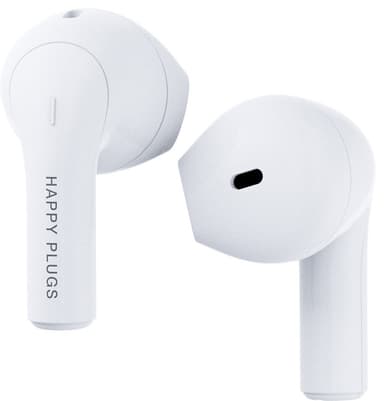 Happy Plugs Joy true wireless in ear-hörlurar (vit)