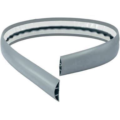 VISO Kabelbrygga PVC Grå Antal kanaler: 4 3000 mm