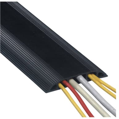 Dataflex Kabelbrygga PVC Svart Antal kanaler: 3 1500 mm