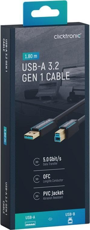 Adapterkabel från USB-A till USB-B 3.0