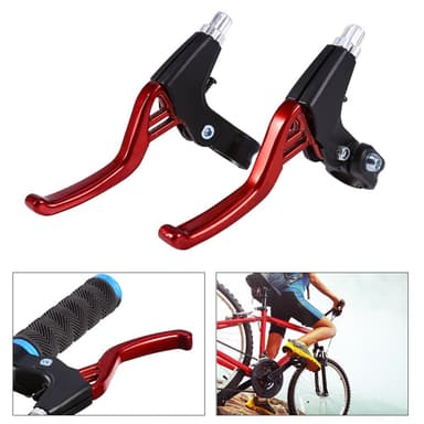 Bromshandtag för cykel handbroms 1 par Röd 22 mm