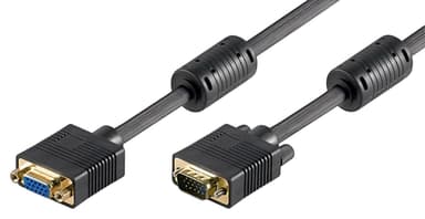 Goobay Full HD SVGA-skärmförlängning, Guldpläterad
