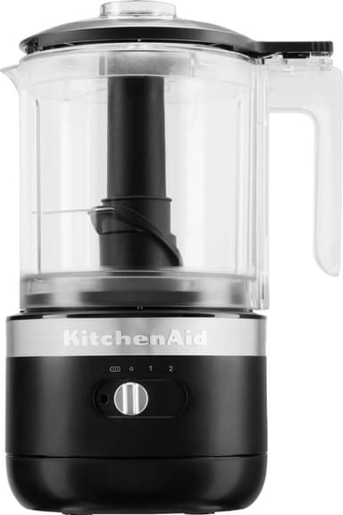 KitchenAid sladdlös minihackare 5KFCB519EBM (mattsvart)