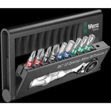 Wera Bit-Check 10 Zyklop Mini BiTorsion 1 05057418001