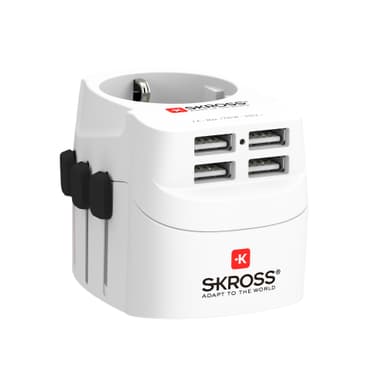SKross PRO Light World USB 4xA reseadapter 3310009