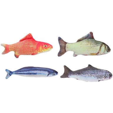 Kattleksak fisk 19 cm