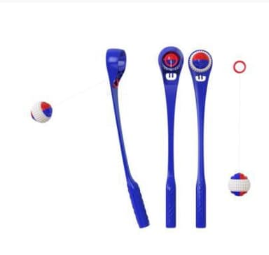 Hundleksak boll med slunga TPR Blue