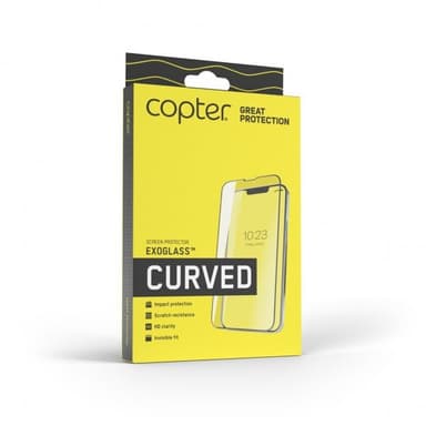 Copter iPhone 14 Plus Skärmskydd Exoglass Curved Fullglue Black