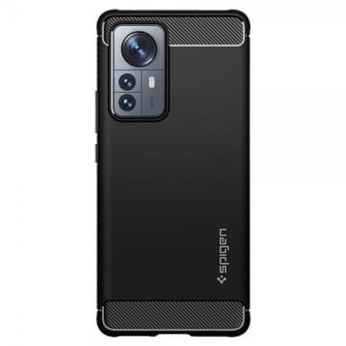 Spigen Xiaomi 12 Pro Skal Rugged Armor Matte Black