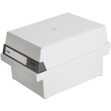 HAN Kartoteksbox Ljusgrå 966-11 800 kort DIN A6 tvärs