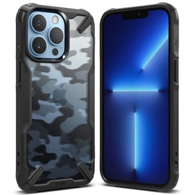 Ringke iPhone 13 Pro Skal Fusion-X Camo Black