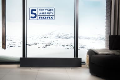 Adax Neo listelement med WiFi L 10 (svart)