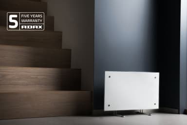 Adax Clea element med WiFi H 08 (vit)