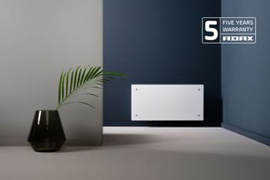 Adax Clea element med WiFi H 08 (vit)