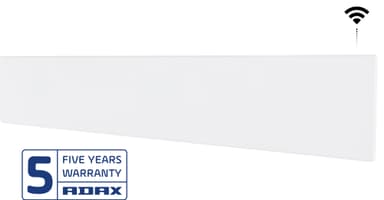 Adax Neo listelement med WiFi L 10 (vit)