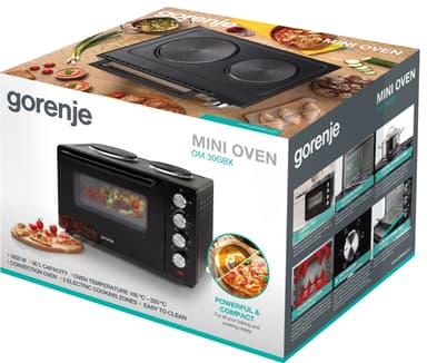 Gorenje Bänkspis OM30GBX (svart)