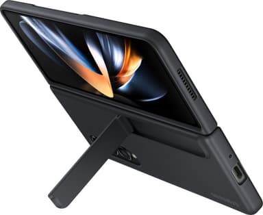 Samsung Galaxy Z Fold 4 stående fodral med penna (svart)
