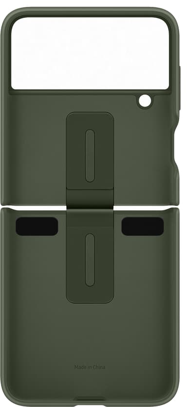 Samsung Galaxy Z Flip 4 fodral med ring (khaki)