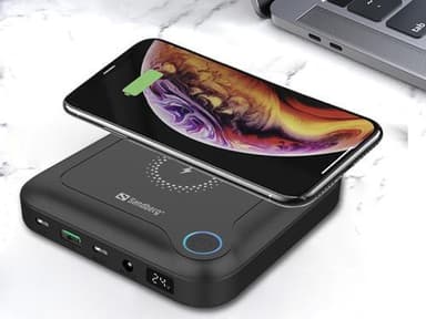 24.000 mAh All-in-1 Laptop PowerBank, Black
