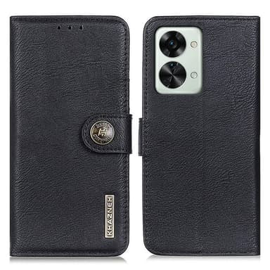 KHAZNEH OnePlus Nord 2T 5G Plånboksfodral - Svart