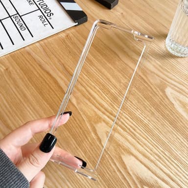Samsung Galaxy Z Fold 3 5G Transparent hårt Skal Fodral