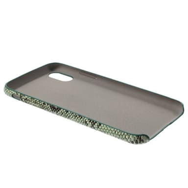 IPhone X skal Ormskinnsmönster - Grön