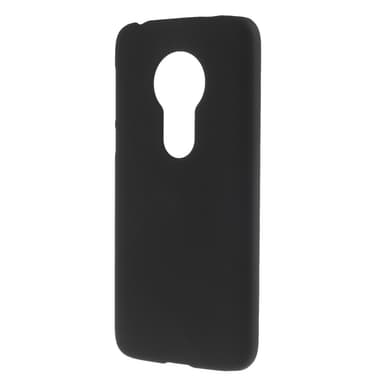 Motorola Moto G7 Play Skal Plastskal Rubberized - Svart