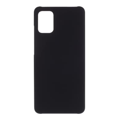 Samsung Galaxy A51 Rubberized HårdPlast Skal - Svart