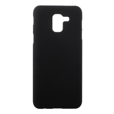 Samsung Galaxy J6 (2018) Rubberized Hård Plast Skal - Svart