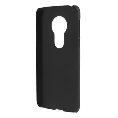 Motorola Moto G7 Play Skal Plastskal Rubberized - Svart