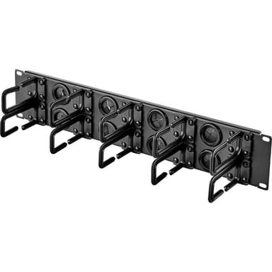 Renkforce RF-3525040 19 tum Nätverksskåp-kabelhållare 2