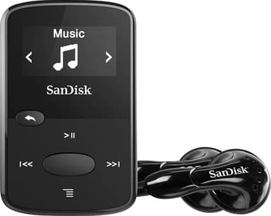 Sandisk MP3-spelare Clip Jam 8 GB (svart)