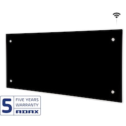 Adax Clea panelelement med WiFi H 12 (svart)