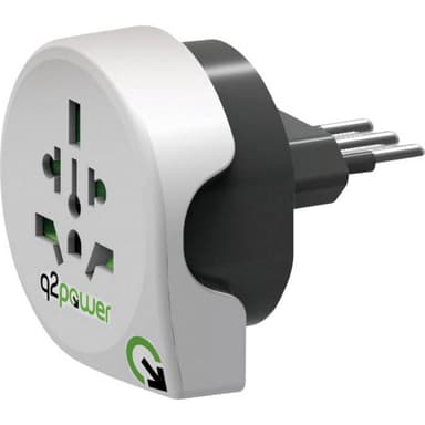 Q2 Power 1.100180 Reseadapter Welt nach Italien