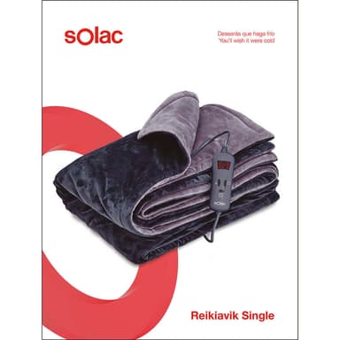 SOLAC Värmefilt Reikiavik Single