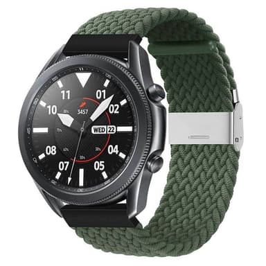 Flätat Elastiskt Armband Samsung Galaxy Watch 3 (41mm) - Army