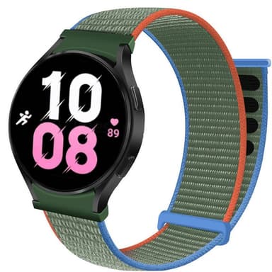 Nylon Armband No-Gap Samsung Galaxy Watch 5 (40mm) - Olive