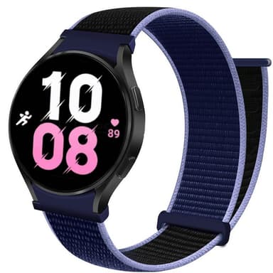 Nylon Armband No-Gap Samsung Galaxy Watch 5 (40mm) - Midnight Blue