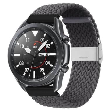 Flätat Elastiskt Armband Samsung Galaxy Watch 3 (41mm) - Skygrey